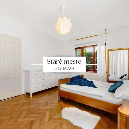 Stylish Historical + Backyard Bratislava