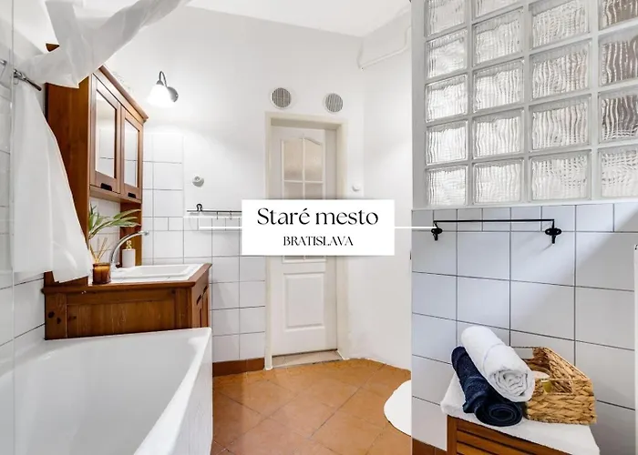 Stylish Historical + Backyard アパート ブラチスラヴァ